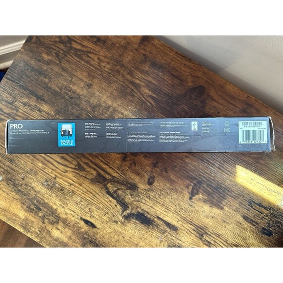 Logitech G PRO Mechanical Gaming Keyboard Portable Tenkeyless RGB Backlit Keys - Picture 4 of 8